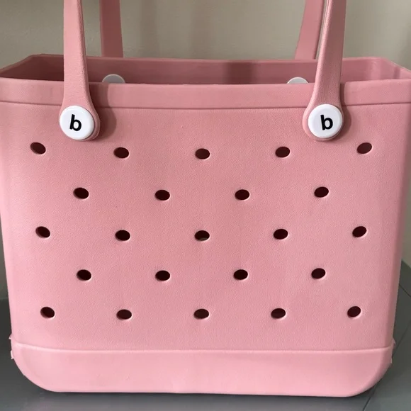 NEW EVA Waterproof Tote Bag - light pink - Picture 2 of 3